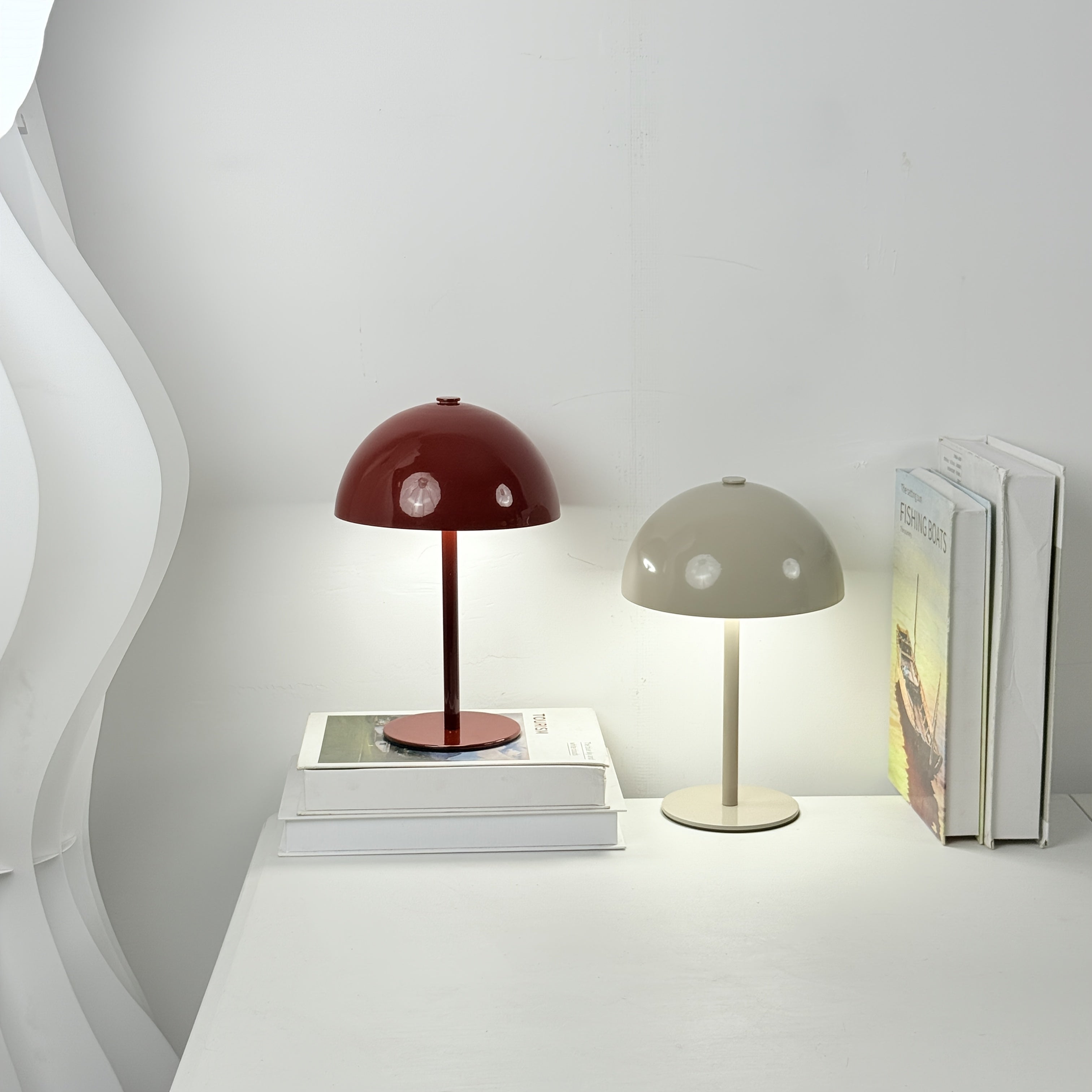 Trådløs berøringsbordlampe