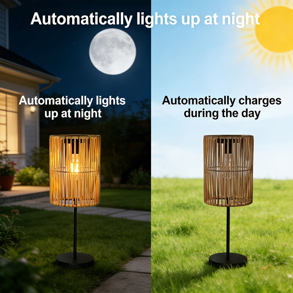 Decorative Solar Lantern for Bistro and Café Spaces