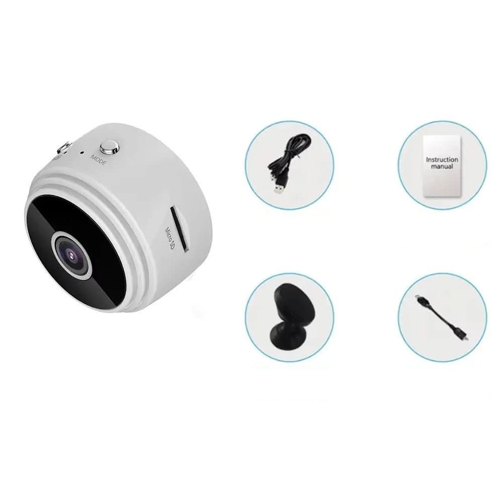 NovaCam Mini kompaktní bezpečnostní kamera 1080P s nočním viděním a ovládáním přes aplikaci