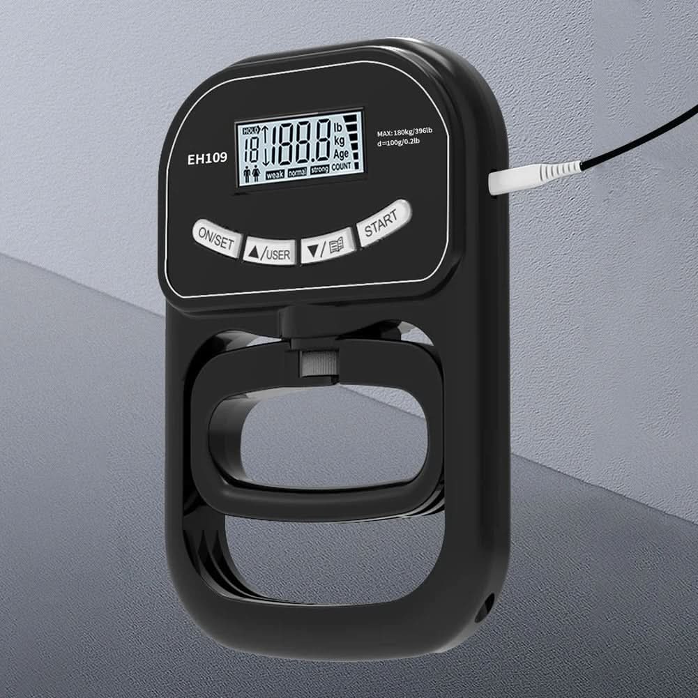 GripFlex Digital Handheld Grip Force Meter Up to 120 Kg