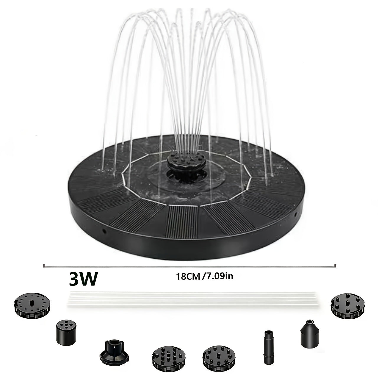 Solar Garden Fountain Pump