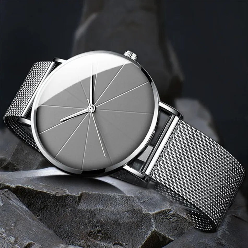 Náramkové hodinky Titan Elegance vyzařující sílu a sofistikovanost