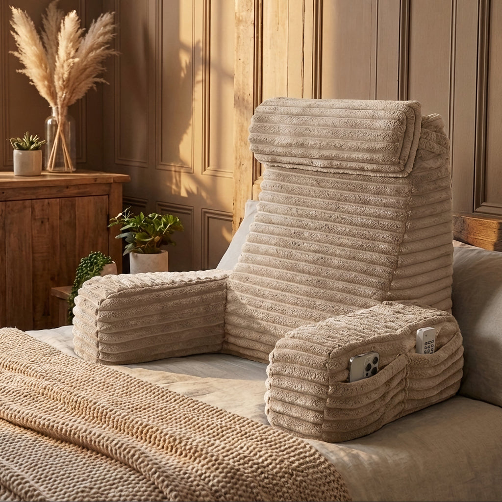Adjustable Backrest Pillow Chair