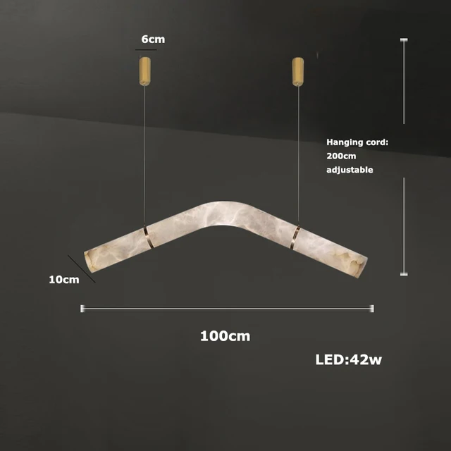 Aurora Mramorové Stropní Svítidlo do Obývacích Pokojů