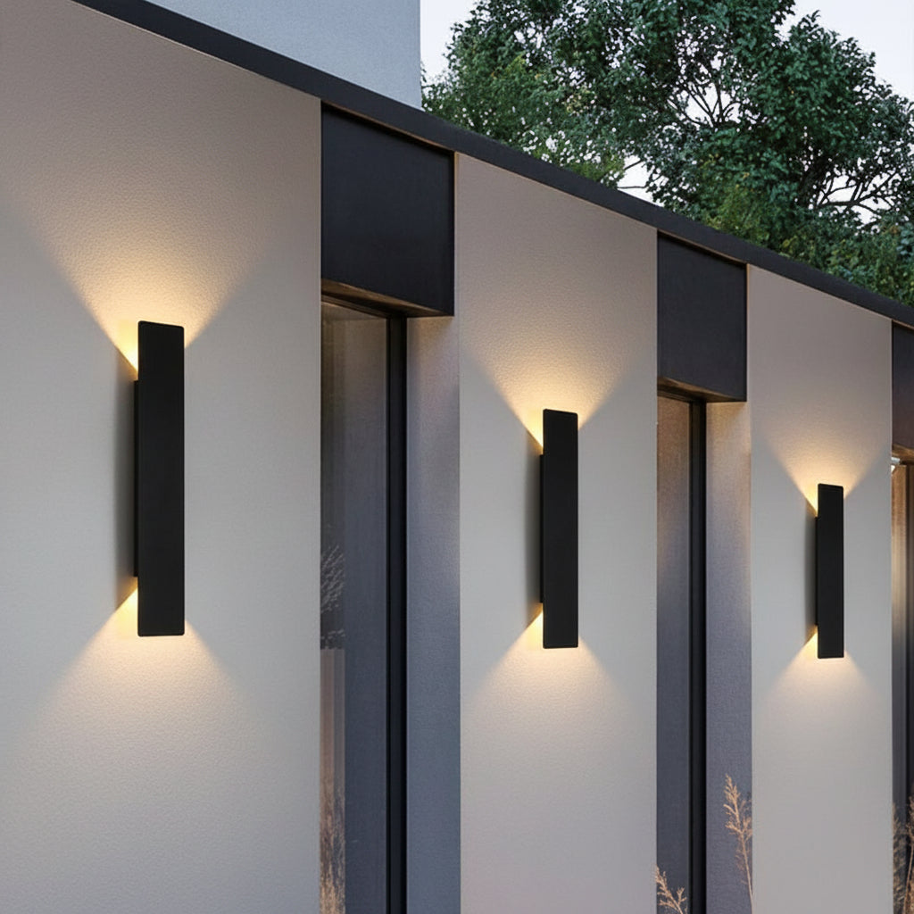 LED falilámpa terasz és erkély hangulatához