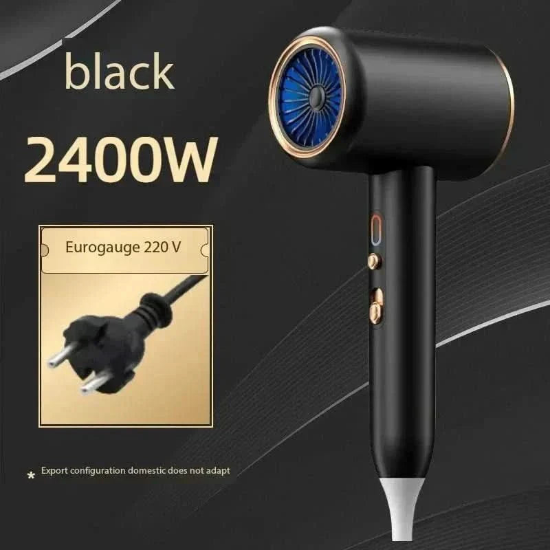 Uscător de păr LumaPro 2400W cu tehnologie cu ioni și design elegant pentru toate tipurile de păr