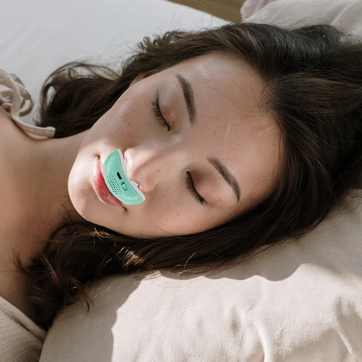 Micro Compact Breathing Aid Device For Quiet And Restful Nights
