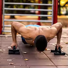 NovaGrip Push-Up Bars - Ergonomic Handles for Joint-Friendly Training