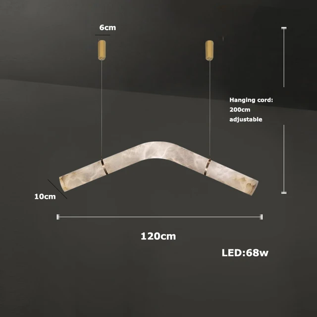 Aurora Mramorové Stropní Svítidlo do Obývacích Pokojů
