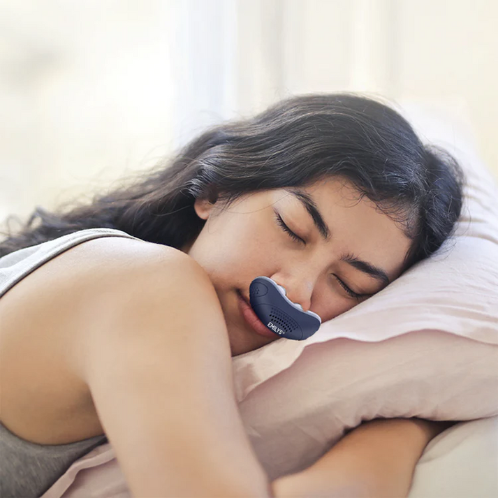 Micro Compact Breathing Aid Device For Quiet And Restful Nights