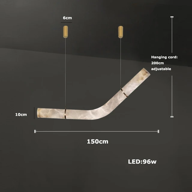 Aurora Mramorové Stropní Svítidlo do Obývacích Pokojů