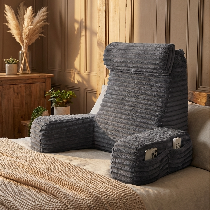Adjustable Backrest Pillow Chair