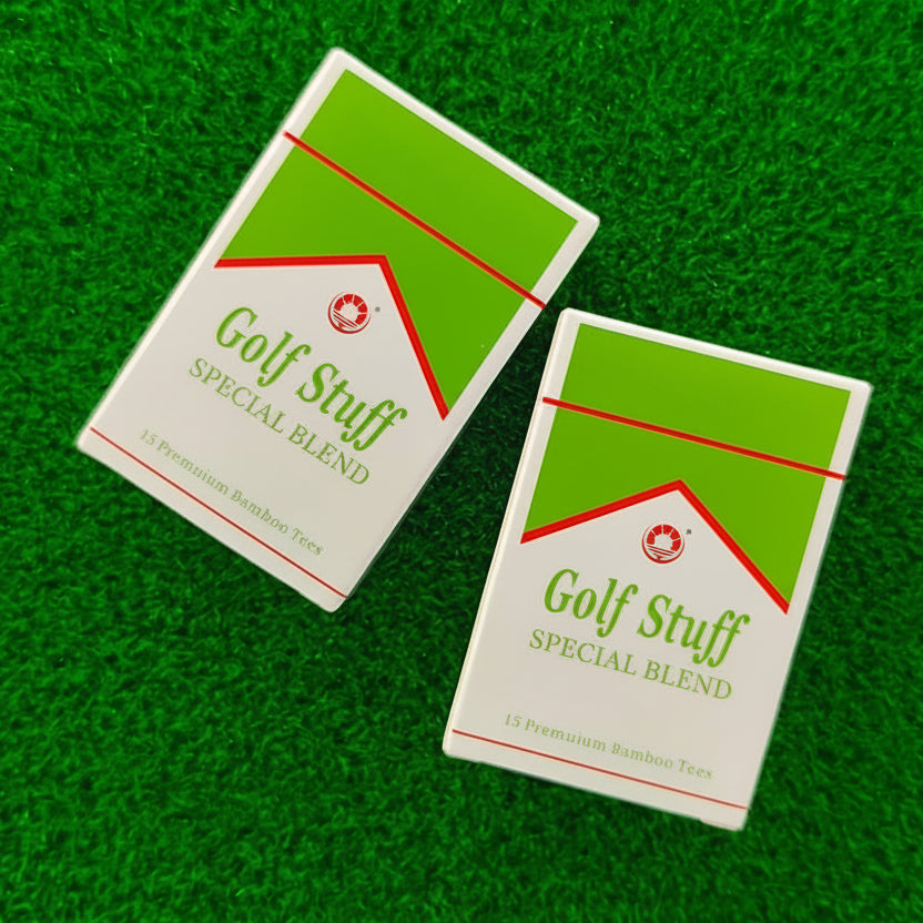 Prémiová sada golfových odpališť z bambusu