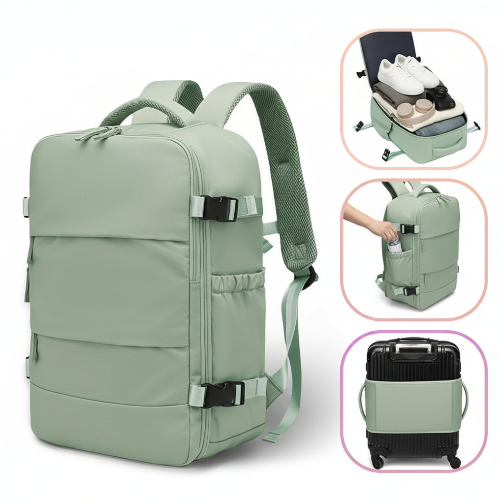 Travel Vacuum Backpack Set