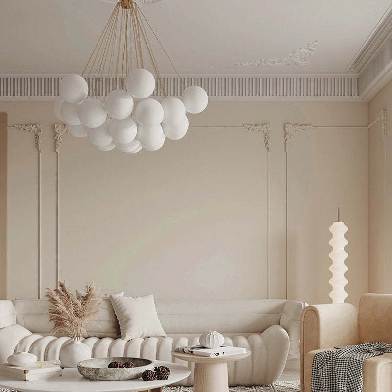 Aurea Pendant Lamp With Metal And Glass For Modern Rooms