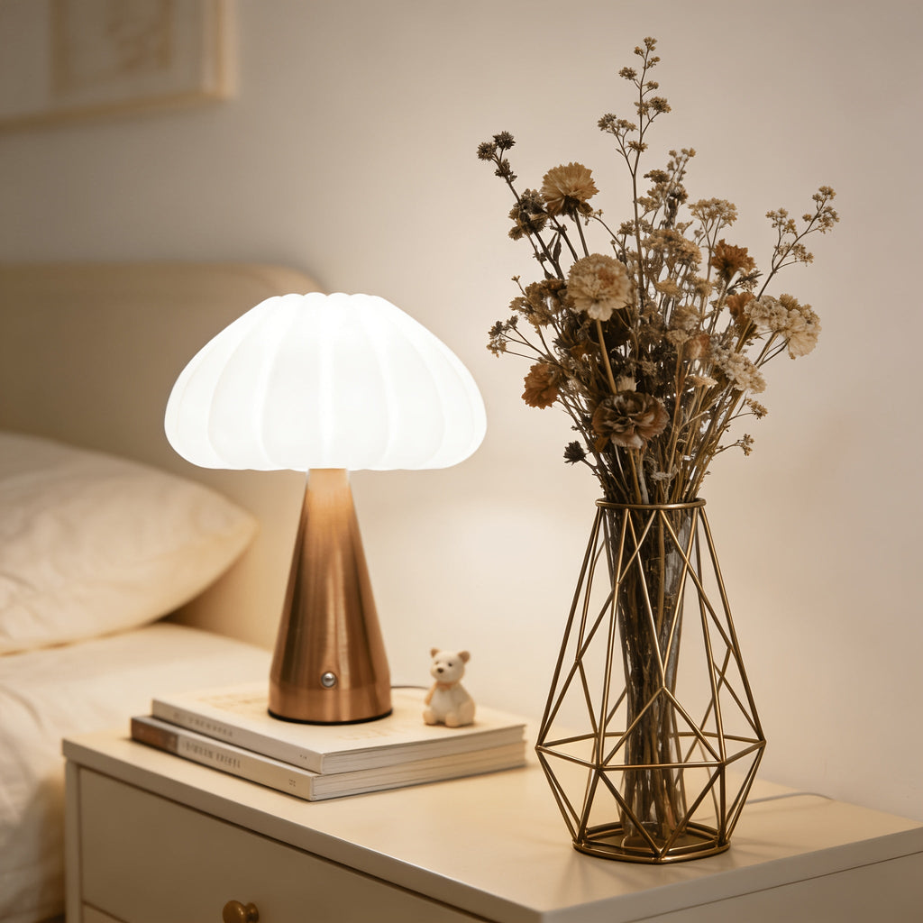 Umbrella Table Lamp for Elegant Night Lighting