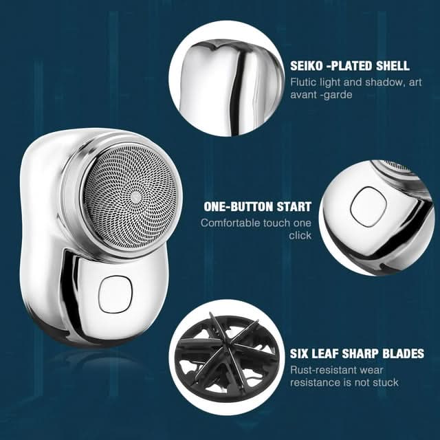 SilkGlide Portable Shaver Compact And Gentle Shave