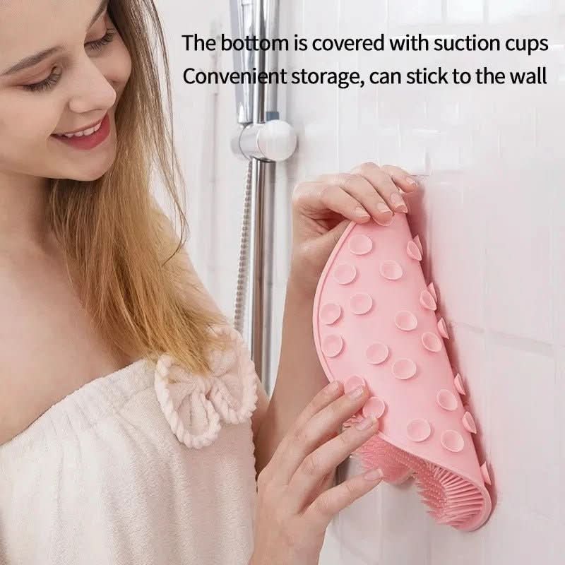 AquaPulse Kartáč na nohy a záda pro exfoliaci a čištění s přísavkami