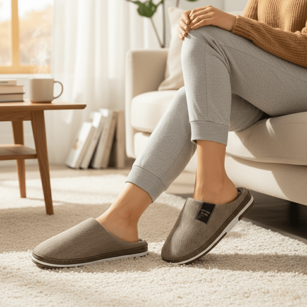 CozyNest Tøfler til Varme og Daglig Komfort i Hjemmet