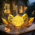 Lampă de grădină Solar Lotus
