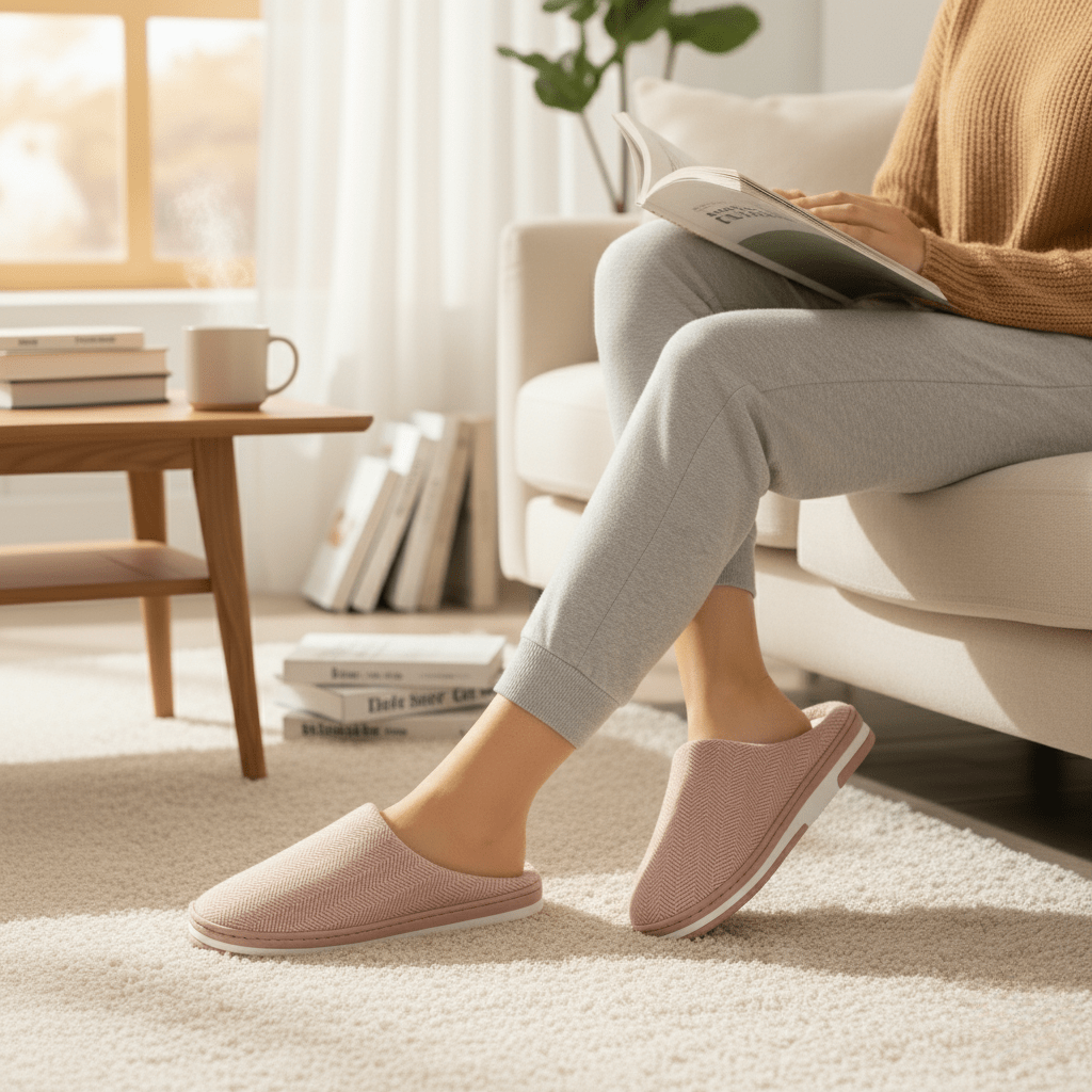 CozyNest Tøfler til Varme og Daglig Komfort i Hjemmet