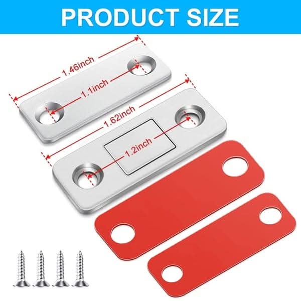 QuietLatch Magnetischer Türfang für geräuschloses Schließen ohne Bohren