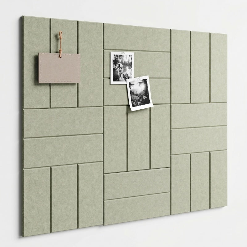 Modern Visual Panel Board for Notes & Decorations