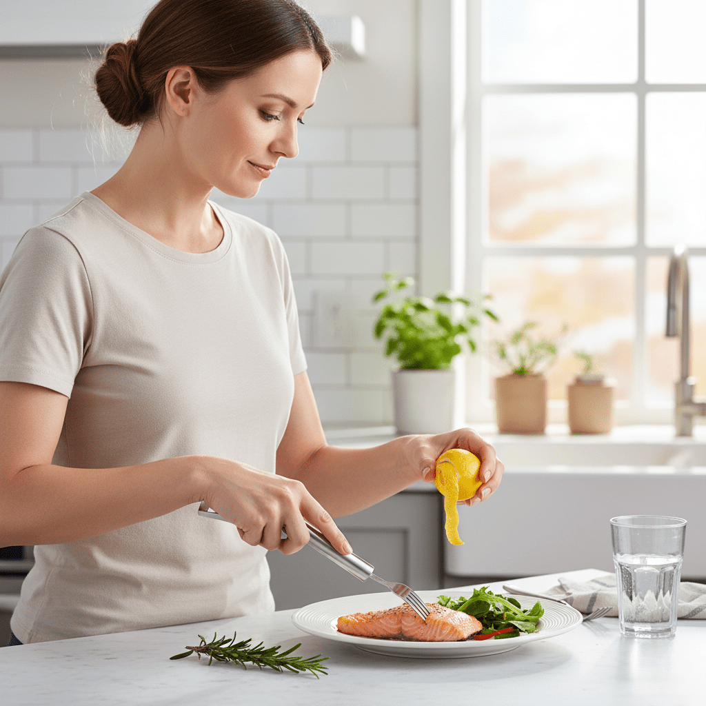FruitEase Duo Fruit Cutter With Integrated Fork For Quick Snack Enjoyment