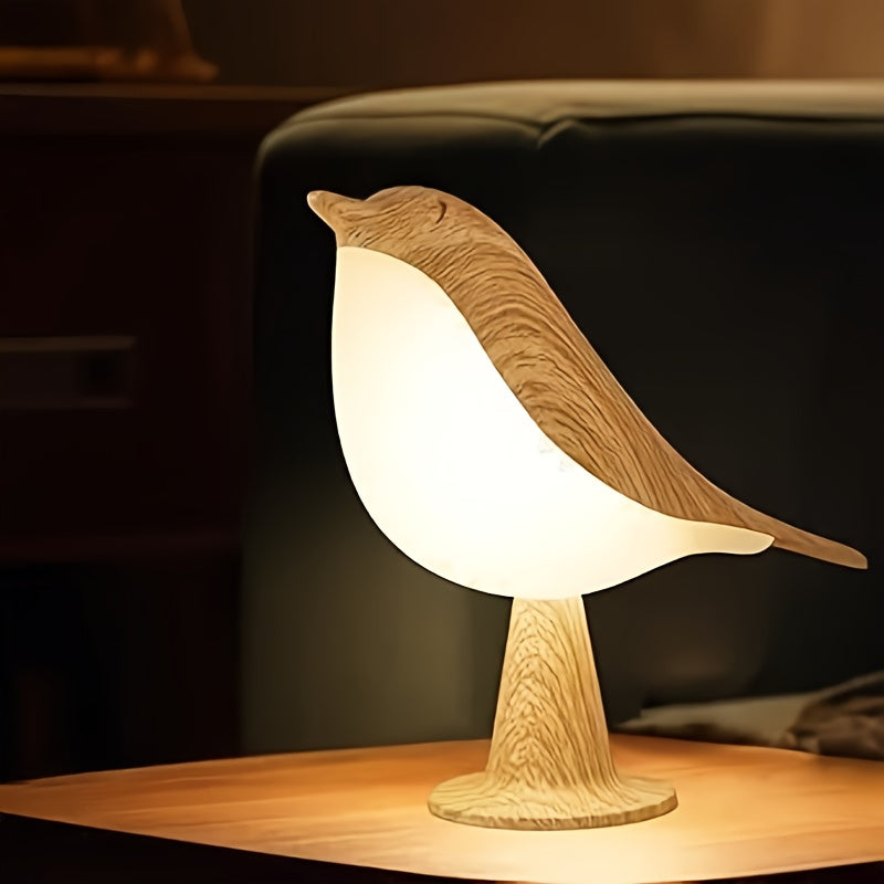 Minimalist Bird Lamp for Cozy Holiday Home Decoration