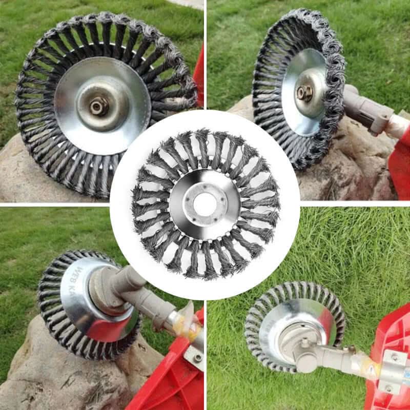 Sturdy Steel Weed Trimmer for Garden Paths and Edges