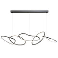Candelabru LED abstract pentru iluminatul modern al sălii de mese