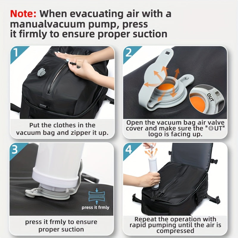 Travel Vacuum Backpack Set