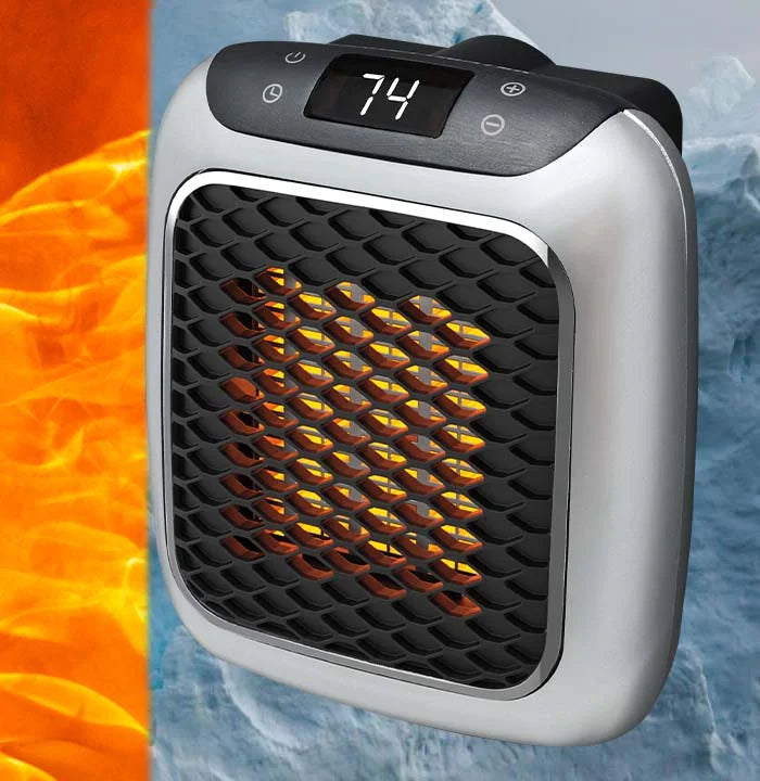 Portable Electric Heater Delivers Fast Energy Saving Comfort In Any Room