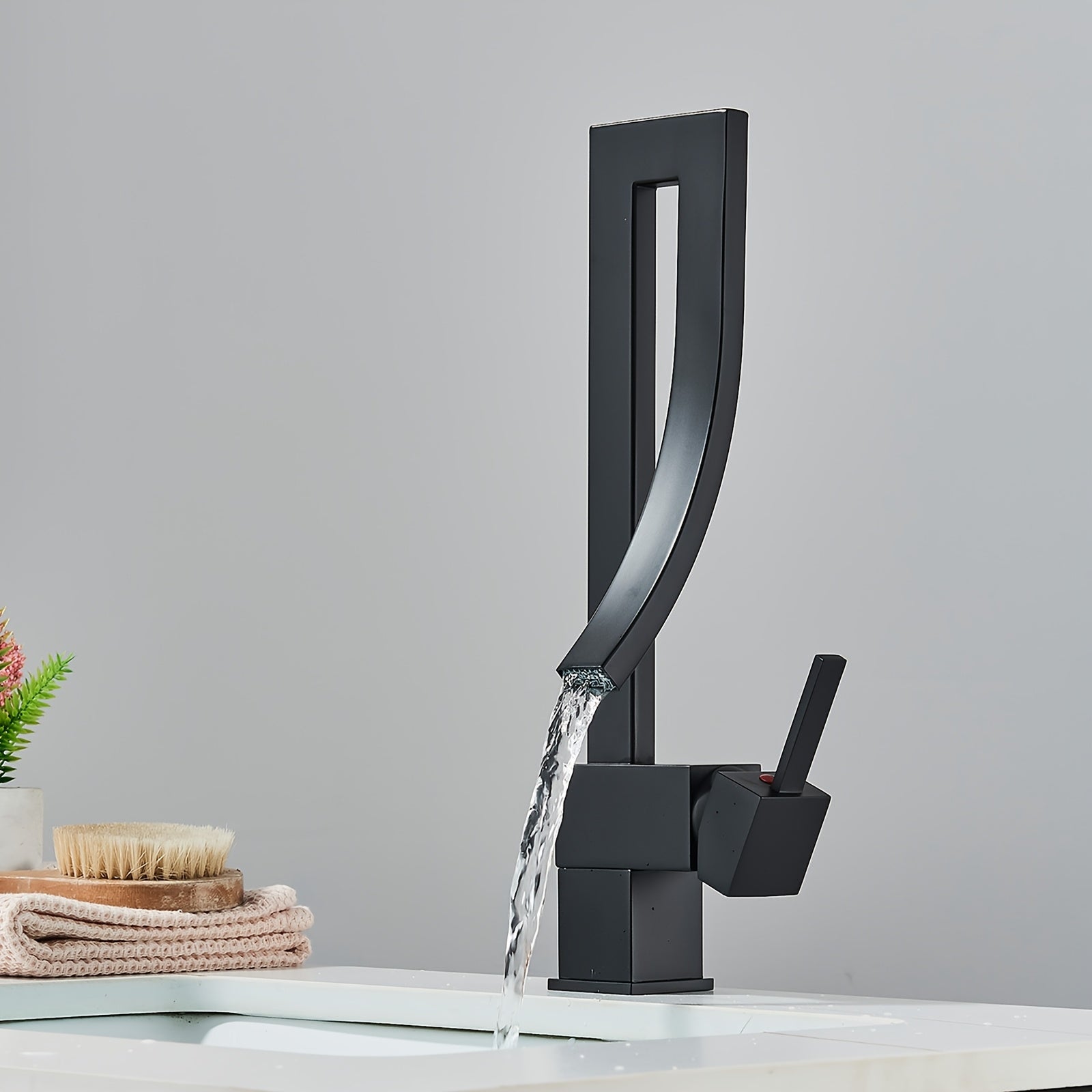 Modern Waterfall Basin Faucet