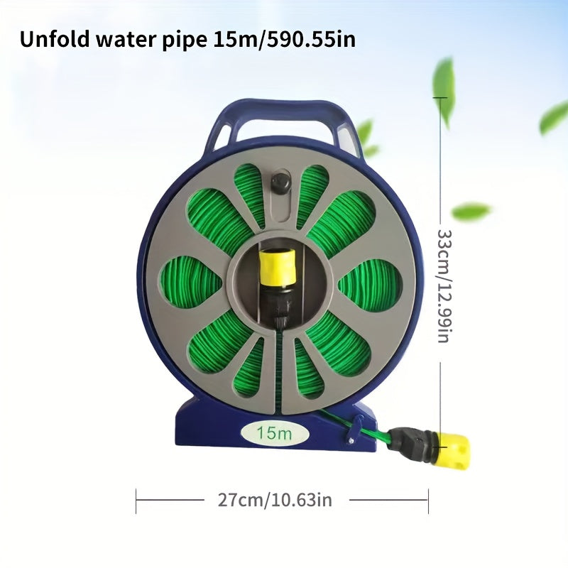 Durable Braided Hose with Water Gun and Adapters