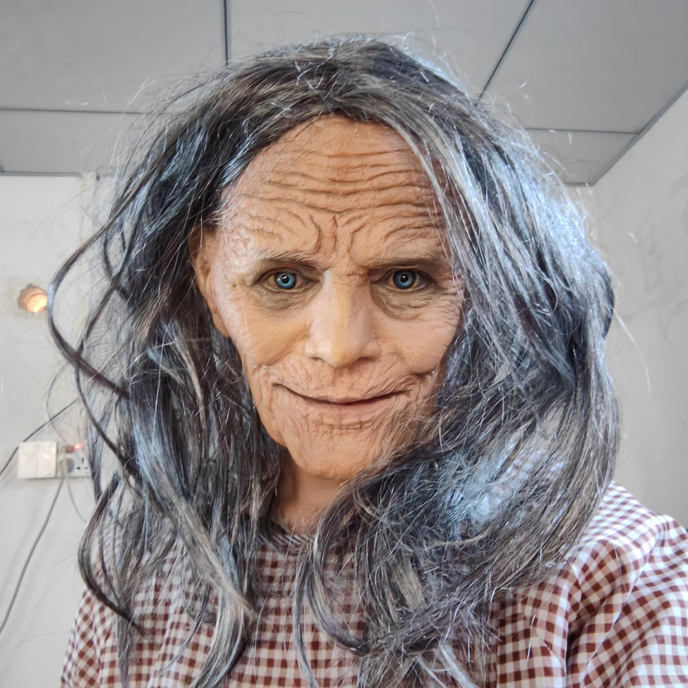 Granny Witch-masker voor Halloweenkostuums die opvallen