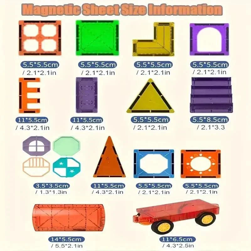 CosmoBlocks Magnetic Building Blocks for Creative Adventures From Age 2