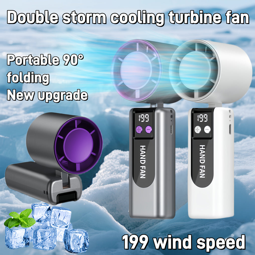 Ventilatore tascabile turbo