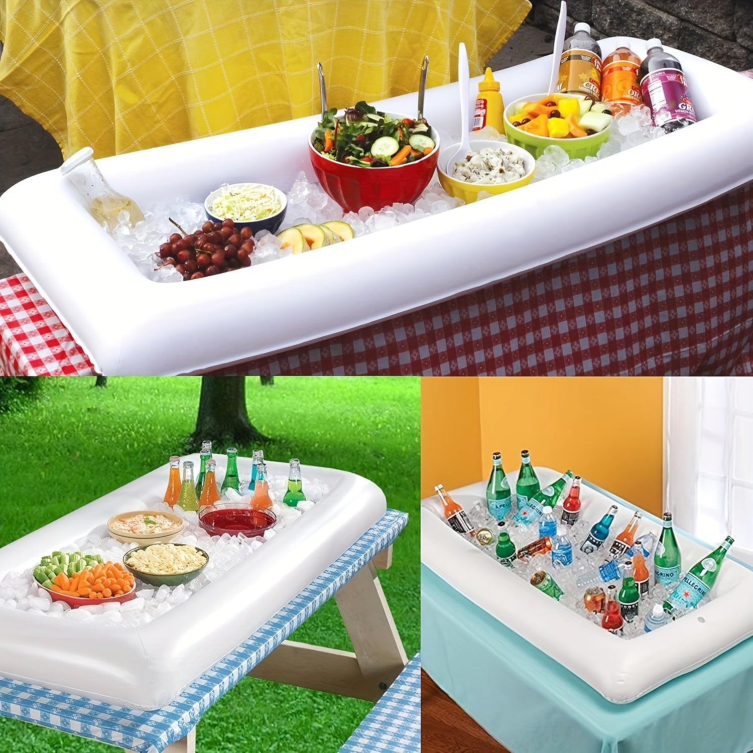 Inflatable Ice Trough Party Cooler