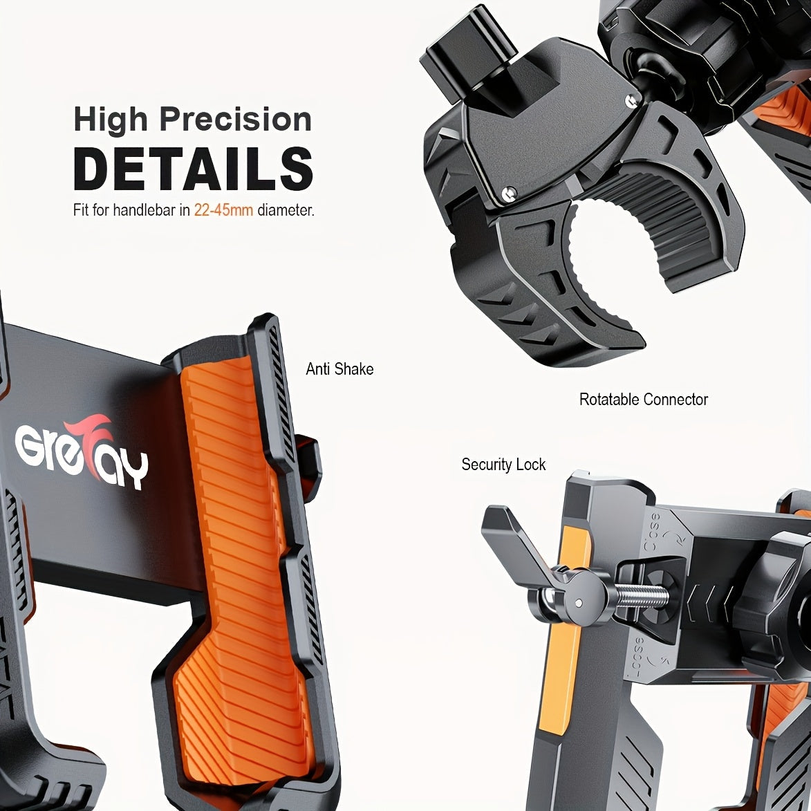 360° Bicycle Phone Holder Mount