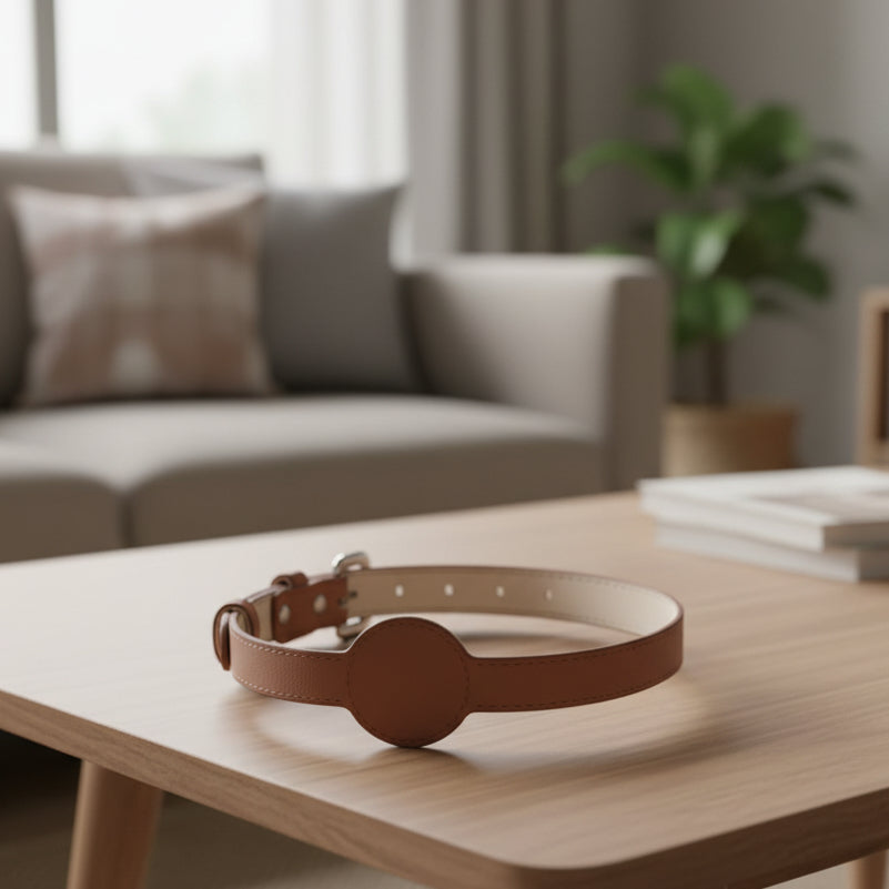 PawGuard Collar With Integrated AirTag Holder for Safety and Style
