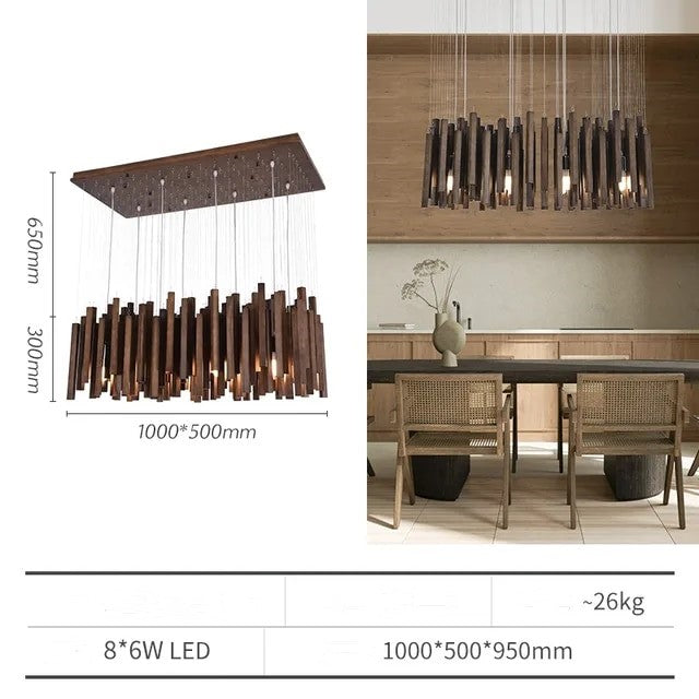 Luma FloraWood Ceiling Light for Modern Living Rooms