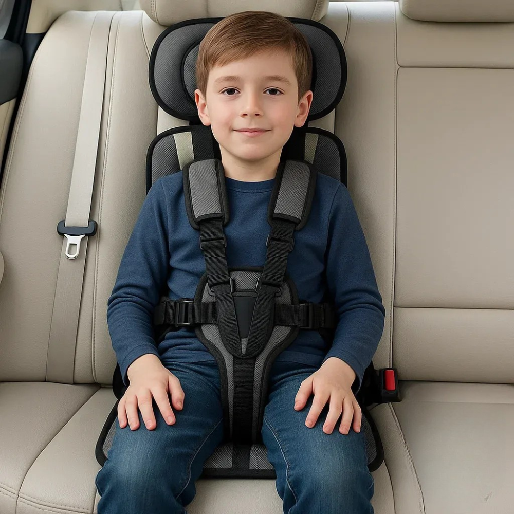 AuroraSafe Safety Seat Portable Car Seat For Ages 1 To 14 | Fervei