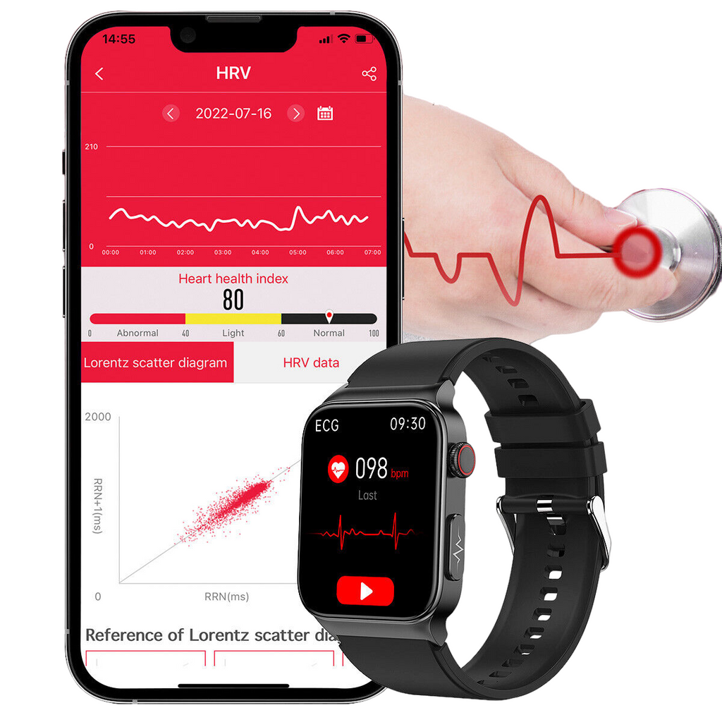 Smartwatch per la gestione della salute: elegante e alla moda tracker per il benessere