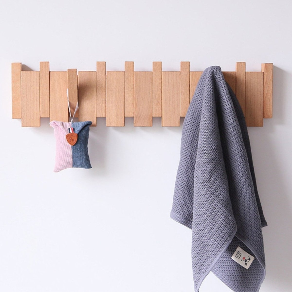Handmade Piano Coatrack Elegant Wooden Coat Rack For Home Or Office