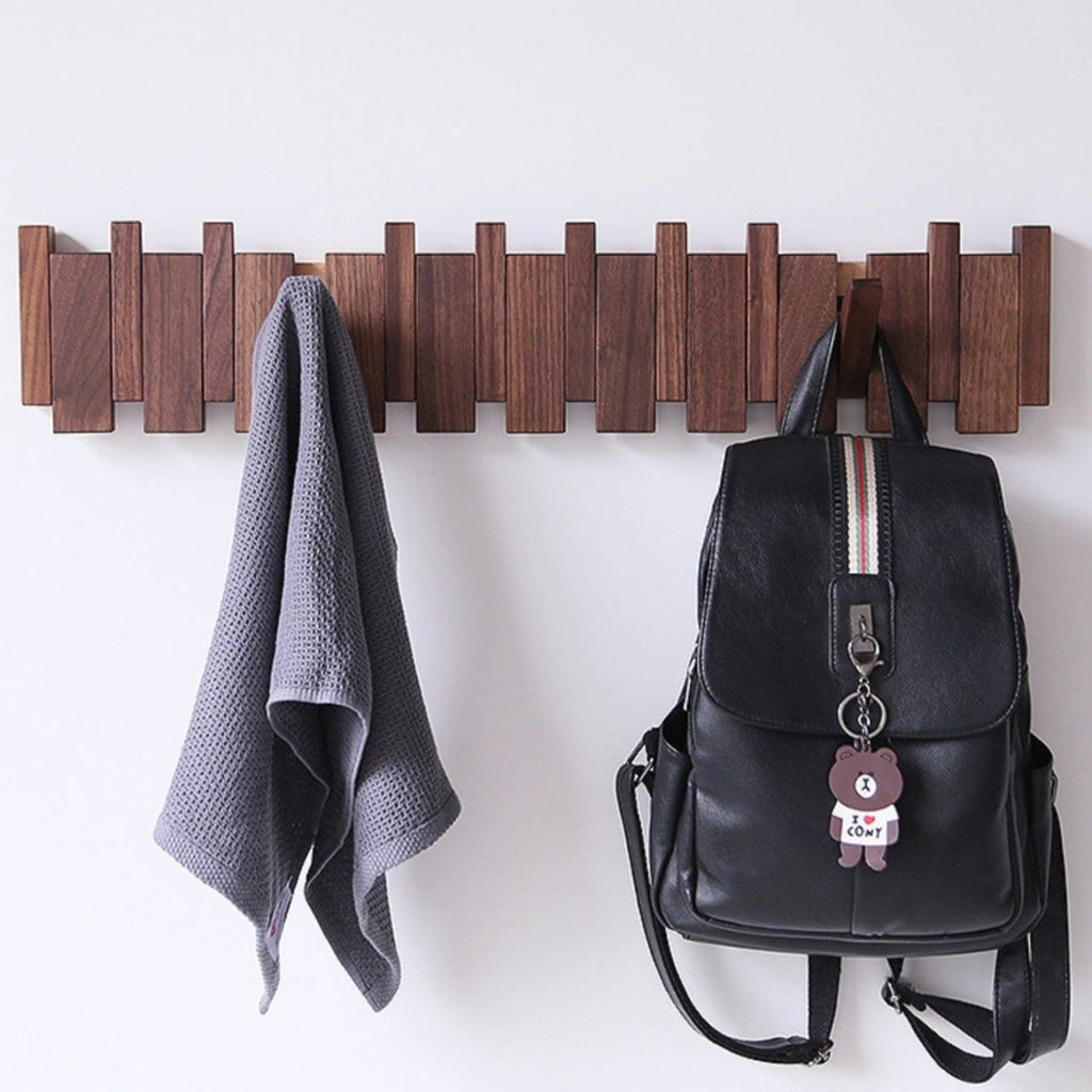 Handmade Piano Coatrack Elegant Wooden Coat Rack For Home Or Office