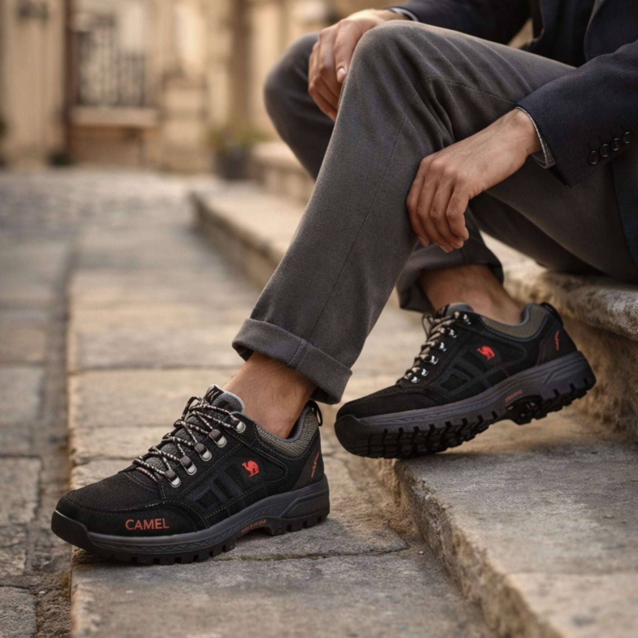 All-Day Comfort Walking Shoes With Arch Support And Non-Slip Sole