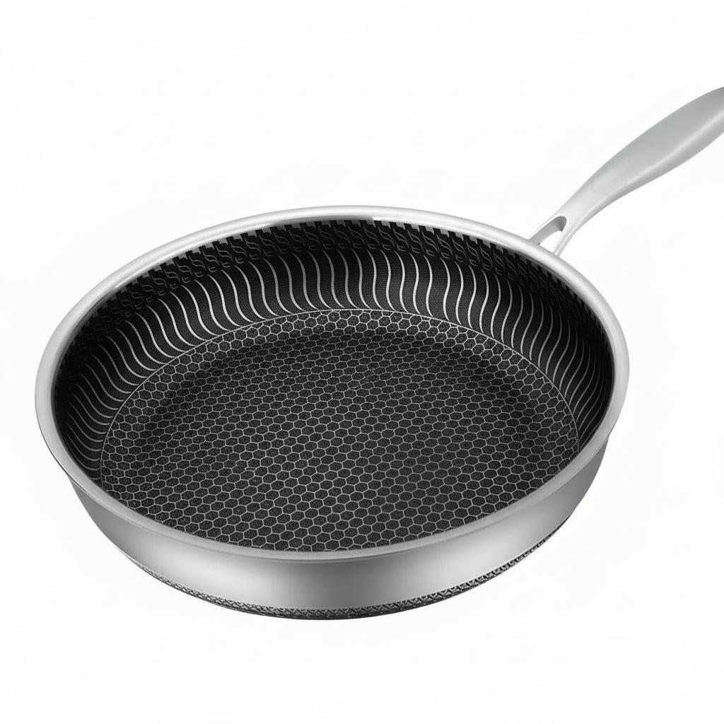 Frigideira PANFORGE Hexa Surface em Aço Inoxidável Antiaderente