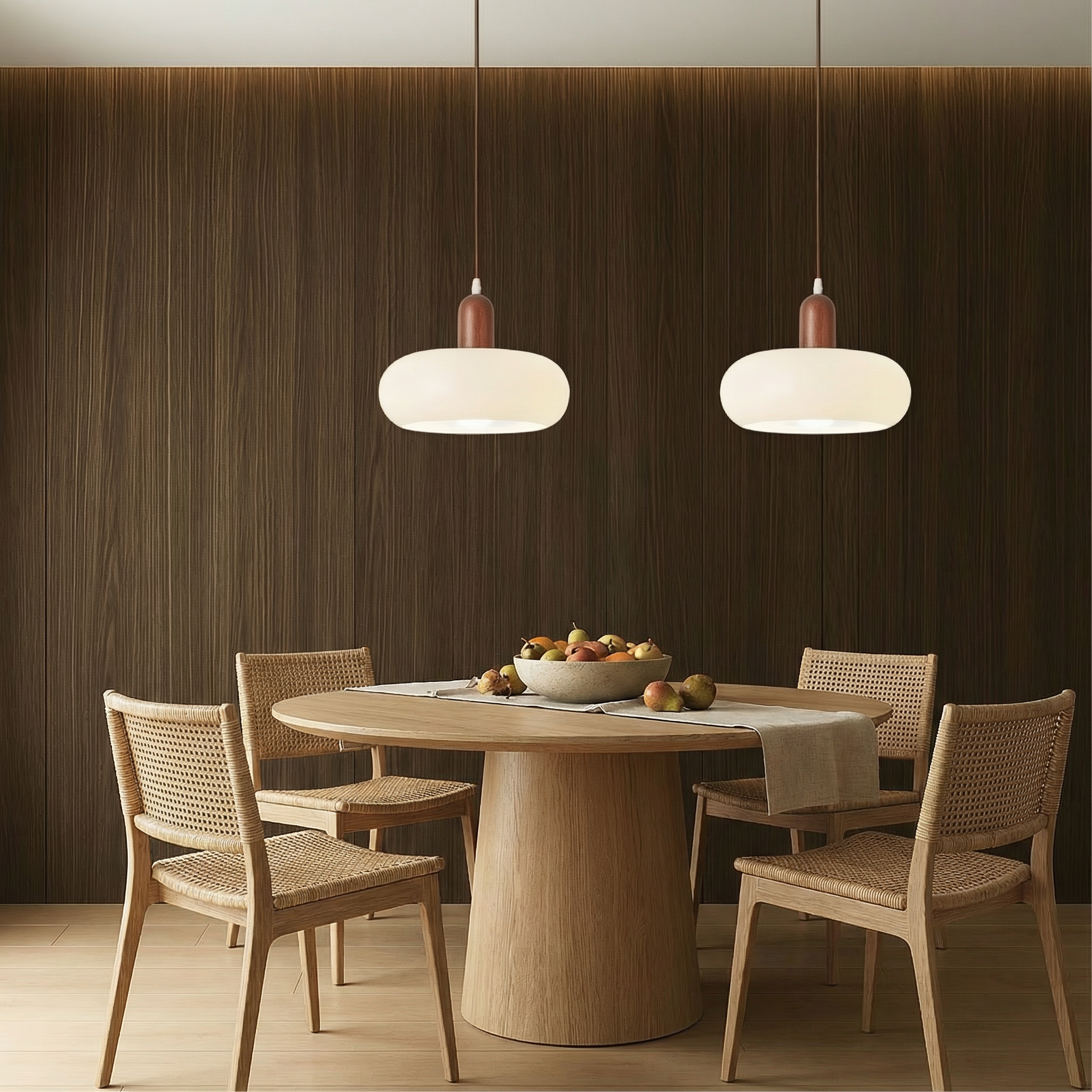 NovaLume Cream LED Pendel Lys Med Slankt Minimalistisk Design