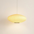 Luma Silk elegante zeitgenössische Pendelleuchte mit Seidenschirm